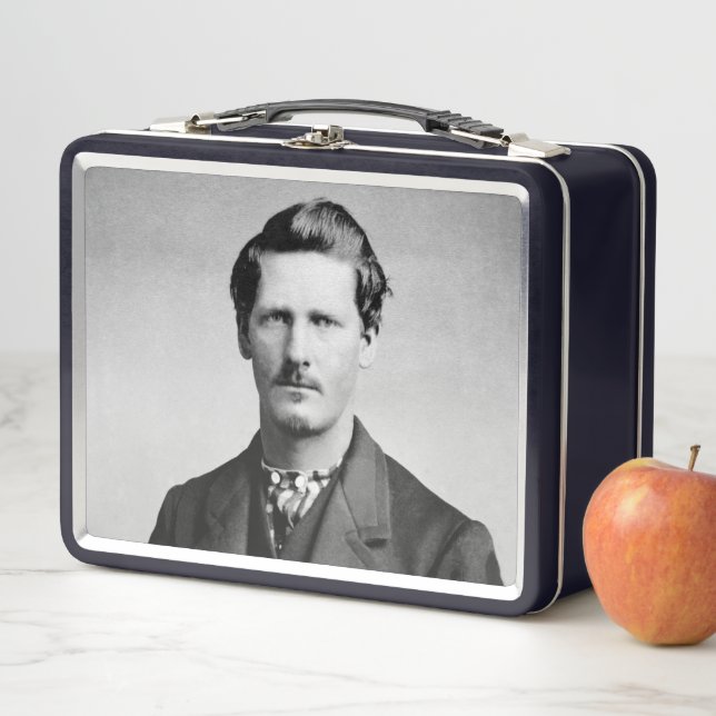 Wyatt Earp: Lawman, Gunfighter, Saloon Keeper Metal Lunch Box (In Situ)
