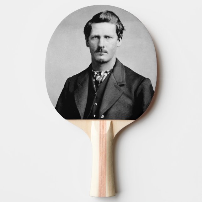 Wyatt Earp: Lawman, Gunfighter, Saloon Keeper Ping Pong Paddle (Front)