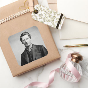 Wyatt Earp: Lawman, Gunfighter, Saloon Keeper Square Sticker