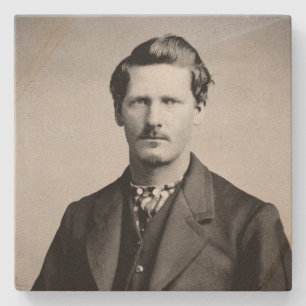 Wyatt Earp: Lawman, Gunfighter, Saloon Keeper Stone Coaster