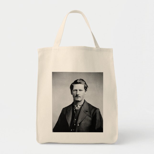 Wyatt Earp: Lawman, Gunfighter, Saloon Keeper Tote Bag (Front)