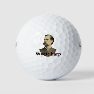  Wyatt Earp ⚖️ Lawman Marshall Old Tombstone  Golf Balls