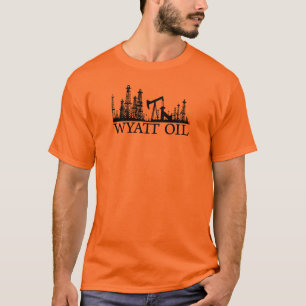 Wyatt Oil / Black Logo T-Shirt
