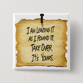 Wyatt's Sign Atlas Shrugged Button