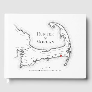 Wychmere Beach Club Cape Cod Wedding Guest Book