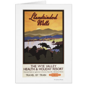 Wye Valley Resort British Rail Poster