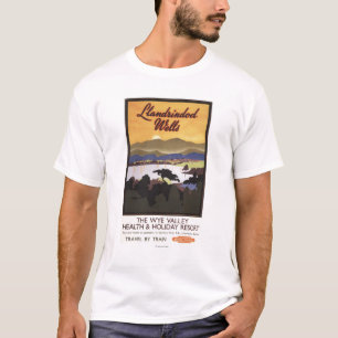 Wye Valley Resort British Rail Poster T-Shirt