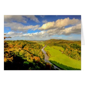 Wye Valley View Card
