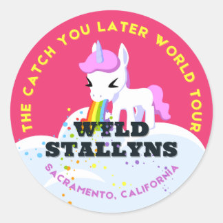 Wyld Stallyns: The Catch You Later World Tour  Classic Round Sticker