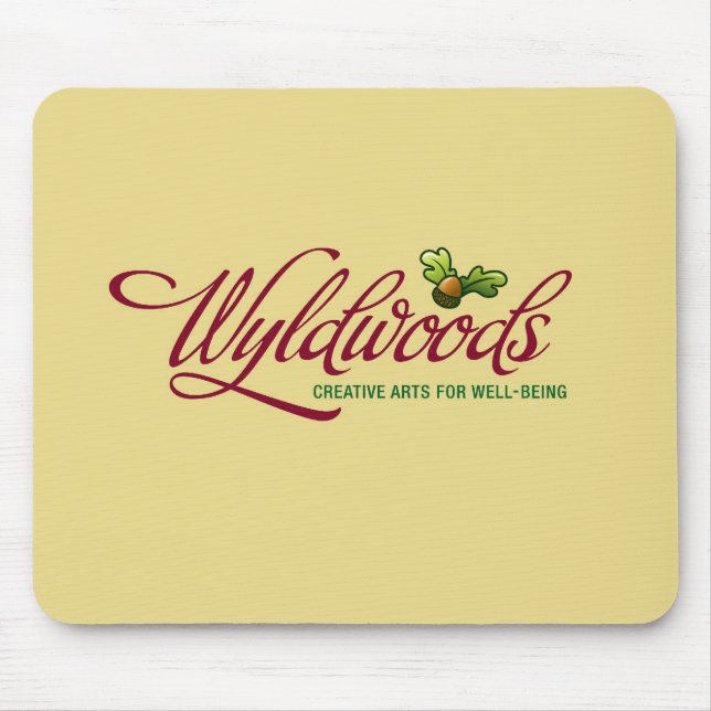 Wyldwoods - Creative arts for well-being Mouse Mat (Front)
