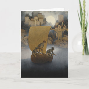 Wynken, Blynken, and Nod Card