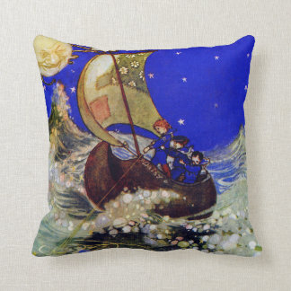 Wynken Blynken and Nod Children Cushion