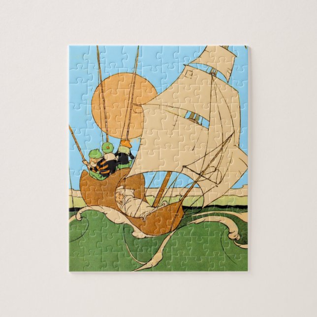 Wynken, Blynken and Nod Jigsaw Puzzle (Vertical)