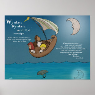 Wynken, Blynken, and Nod Poster