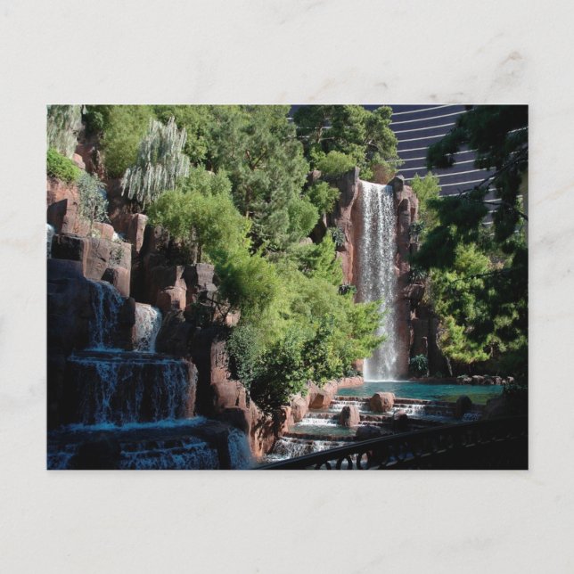 Wynn waterfall postcard (Front)