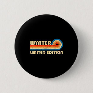 Wynter Surname Retro Vintage 80s 90s Birthday Reun 6 Cm Round Badge