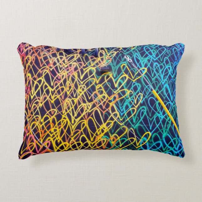 Wynwood miami decorative cushion (Front)
