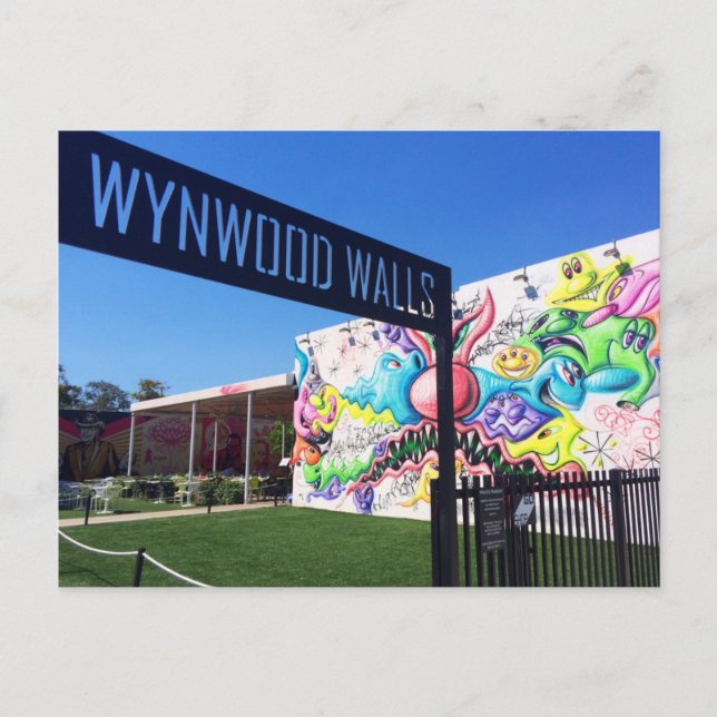 Wynwood Walls, Miami Postcard (Front)