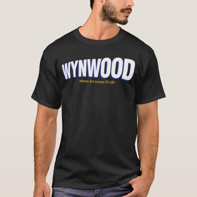Wynwood Where Art Comeso Life vintage T-Shirt (Front)