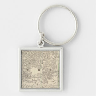 Wyoming 2 key ring