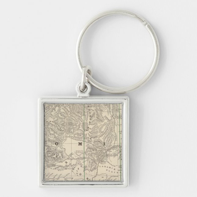 Wyoming 2 key ring (Front)