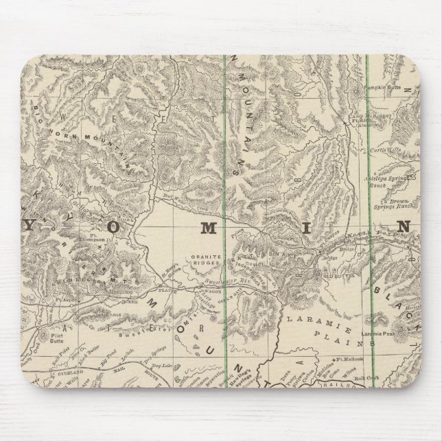 Wyoming 2 mouse mat (Front)