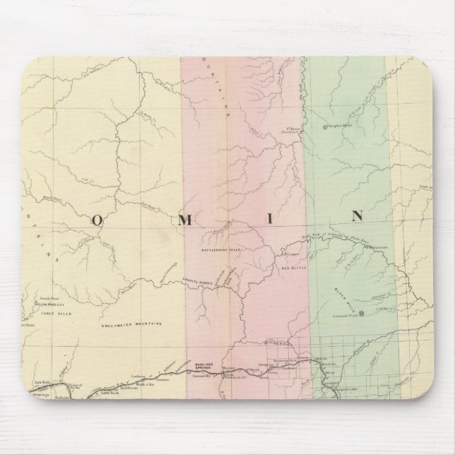 Wyoming 3 mouse mat (Front)