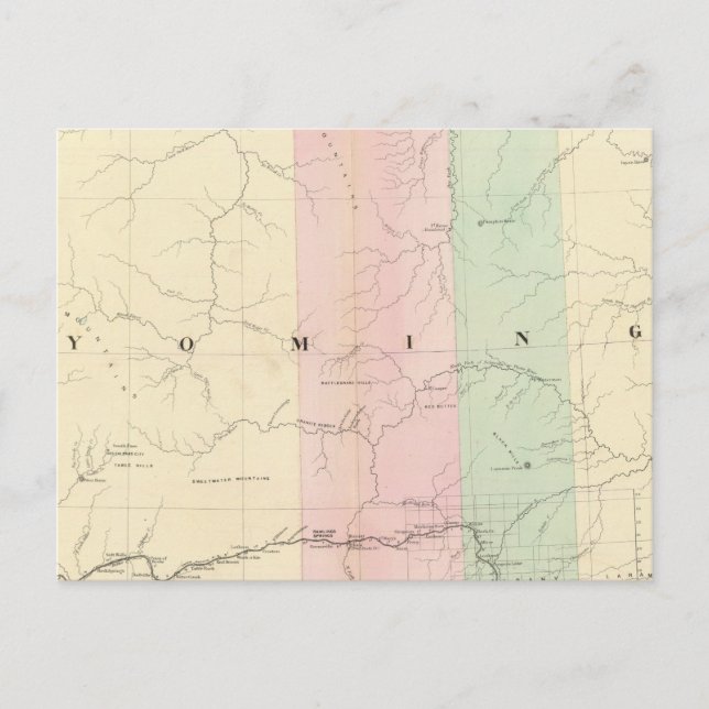 Wyoming 3 postcard (Front)