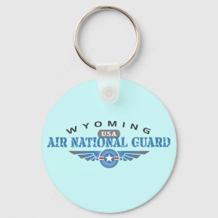 Wyoming Air National Guard Key Ring