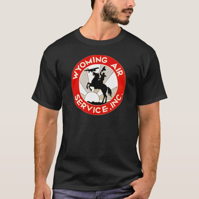 Wyoming Air Service T-Shirt (Front)