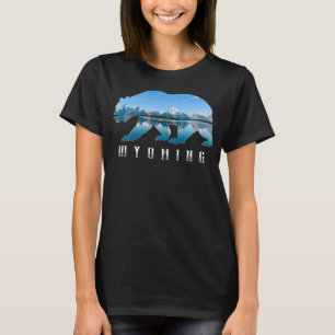 Wyoming Bear & Grand Teton National Park Image Sou T-Shirt