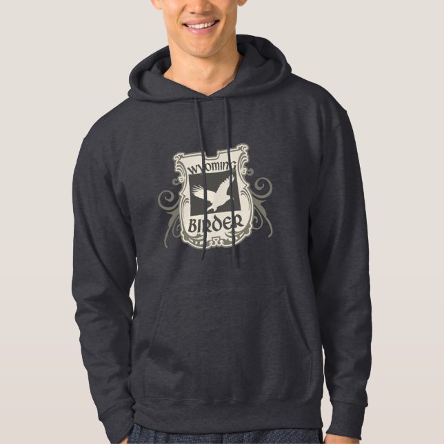 Wyoming Birder Hoodie (Front)