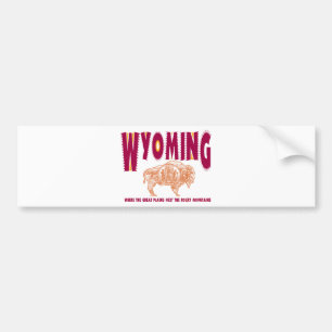 Wyoming Bumper Sticker