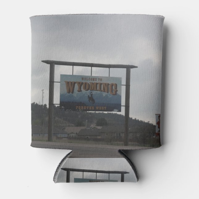 Wyoming Can Cooler (Front)