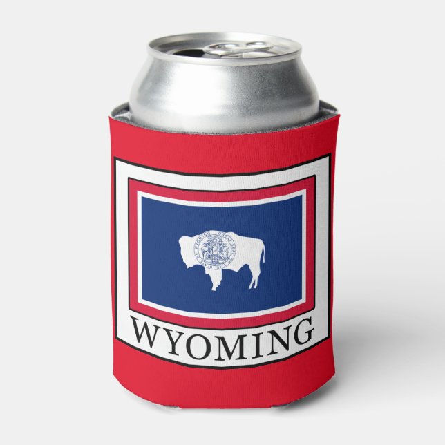 Wyoming Can Cooler (Can Front)