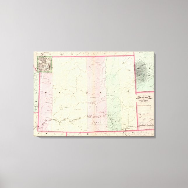 Wyoming Canvas Print (Front)