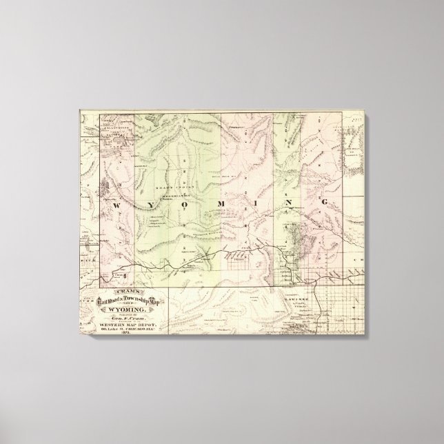 Wyoming Canvas Print (Front)