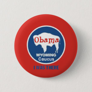 WYOMING Caucus Button