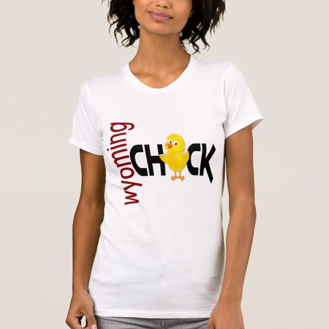 Wyoming Chick 1 T-Shirt (Front)