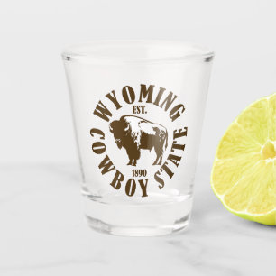 Wyoming,Cowboy State Shot Glass