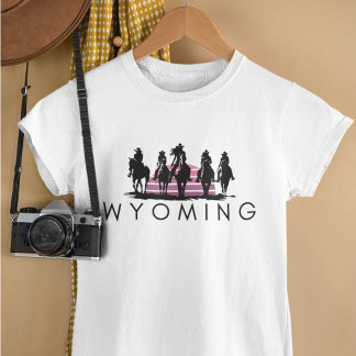 Wyoming cowgirl T-Shirt