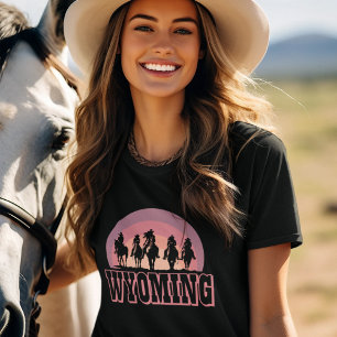Wyoming cowgirl  T-Shirt