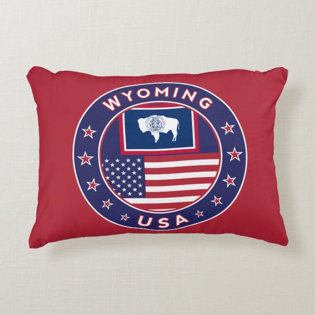 Wyoming  decorative cushion (Front)
