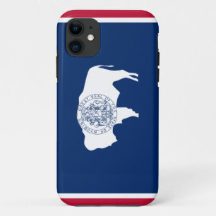 Wyoming Flag iPhone 11 Case
