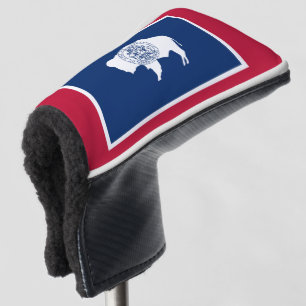 Wyoming Flag Golf Head Cover