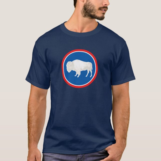 Wyoming Flag Theme 00 T-Shirt (Front)