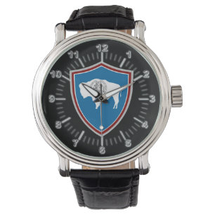Wyoming flag watch