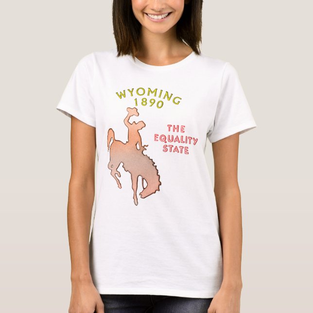 Wyoming Girl T-Shirt (Front)