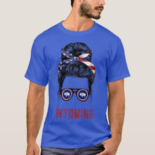 Wyoming Girl WY The Cowboy State National Parks US T-Shirt