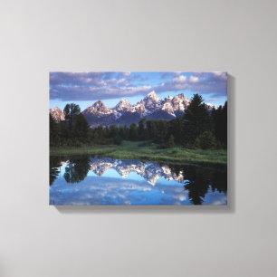 Wyoming, Grand Teton National Park 4 Canvas Print